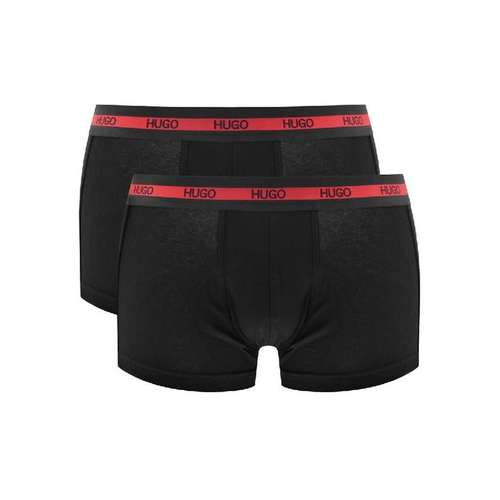 Hugo Boss 1 комплект 2 упаковки черные мужские боксеры