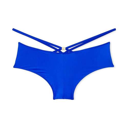 Victoria's Secret Blue Women's Bikini Briefs Виктория Секрет Синий Женские Трусики-Бикини
