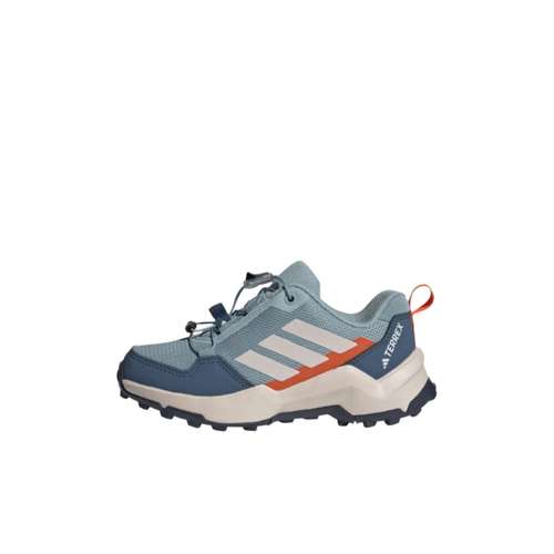 Adidas TERREX Ax4 противоскользящая устойчивая к истиранию низкий верх детская туристическая обувь синий детский