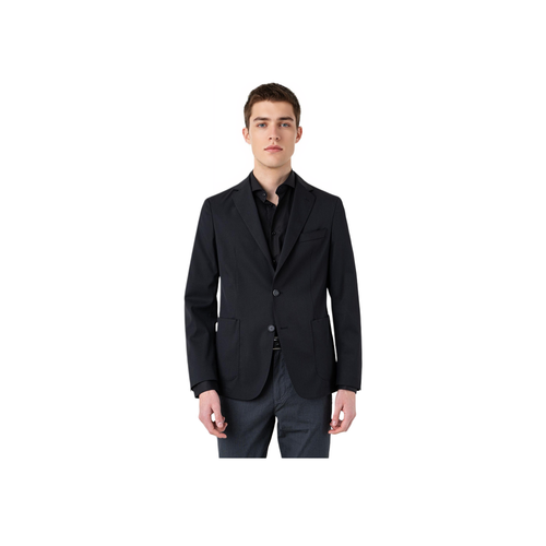 HUGO BOSS Бизнес-костюм Пальто Мужской Черный