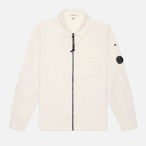 Мужская рубашка C.P. Company Organic Gabardine Zipped Lens Overshirt