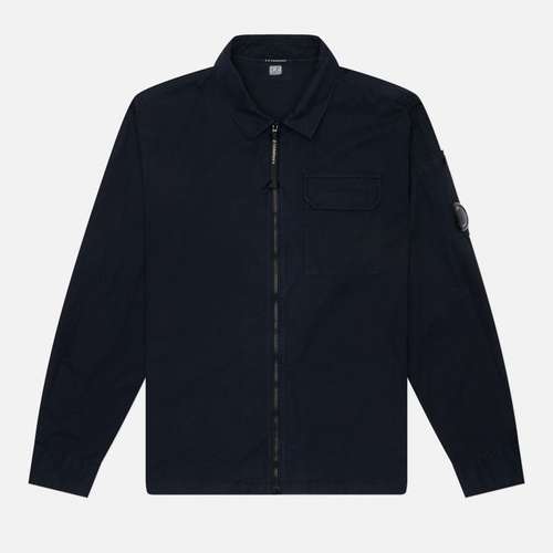Мужская рубашка C.P. Company Organic Gabardine Zipped Lens Overshirt