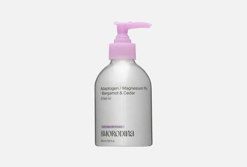 Гель для душа с адаптогенами и магнием | SmoRodina | Bergamot & Cedar