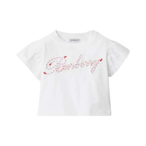 Burberry T-рубашка Белая для младенцев и малышей