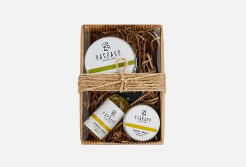 Набор | BARBARO | Beard kit v.2 (3 in 1 with shampoo)
