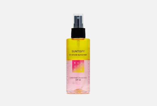 Двухфазное солнцезащитное средство с spf 30 | BEAUTIFIC | SUNTISFY
