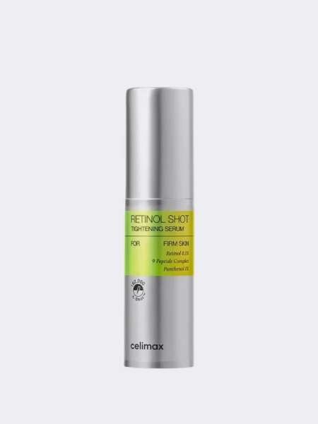 Обновляющая сыворотка-бустер с ретинолом и спикулами Celimax The Vita-A Retinol Shot Tightening Serum