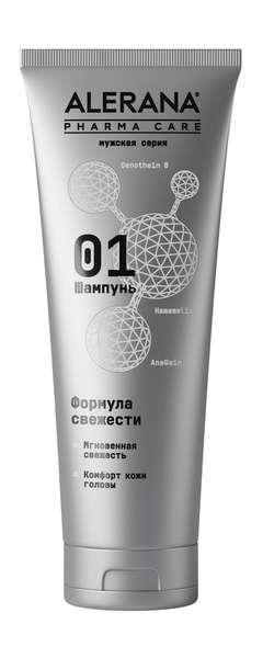 Alerana Мужская серия 01 Шампунь Формула свежести