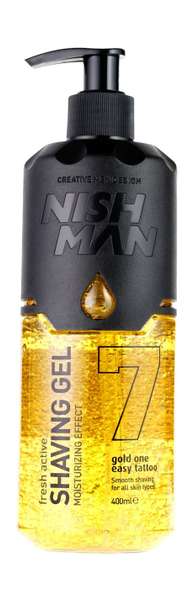 Nishman Fresh Active Shaving Gel 7 Gold One