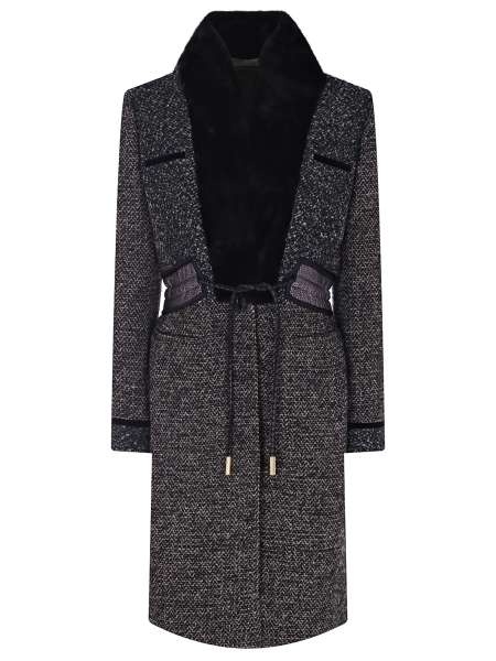 Пальто комбинированное, ETRO, 15005/8201/0002
