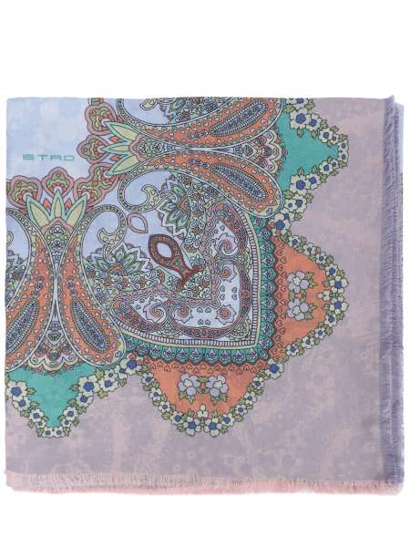 Платок из модала и хлопка, ETRO, WAYA0001 AV588X0874
