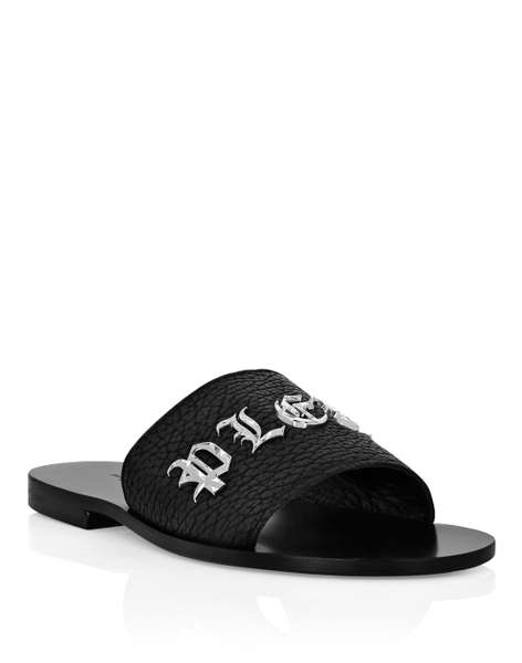 Шлепанцы, PHILIPP PLEIN, PACS-MSA0204-PLE010N_0291