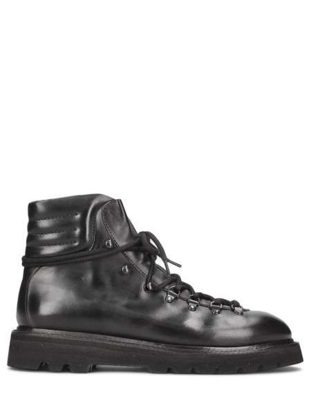 Ботинки кожаные, PREMIATA, 32122 LUX NERO