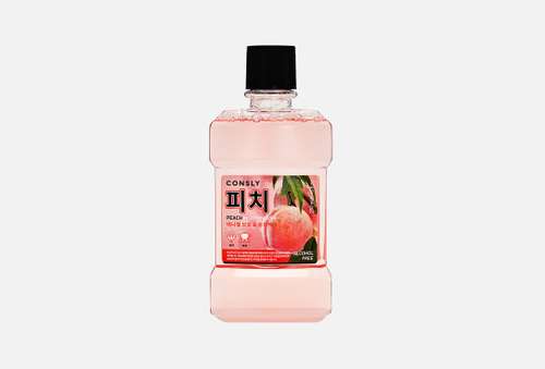 Ополаскиватель для полости рта | CONSLY | Xylitol & Peach