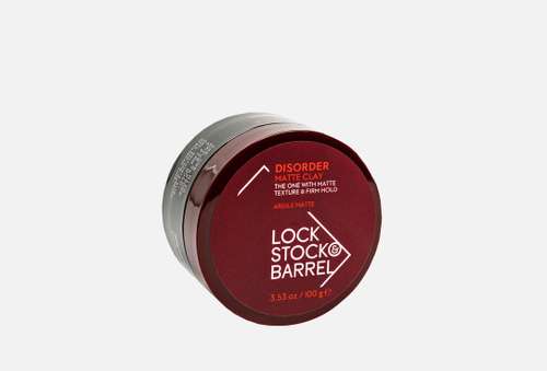 Ультраматовая жесткая глина | Lock Stock & Barrel | Disorder ultra matte clay