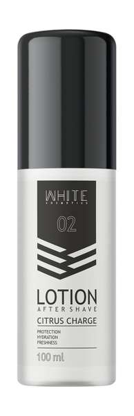 White Cosmetics 02 Citrus Charge Aftershave Lotion