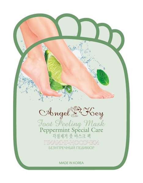 Angel Key Foot Peeling Mask Peppermint Special Care