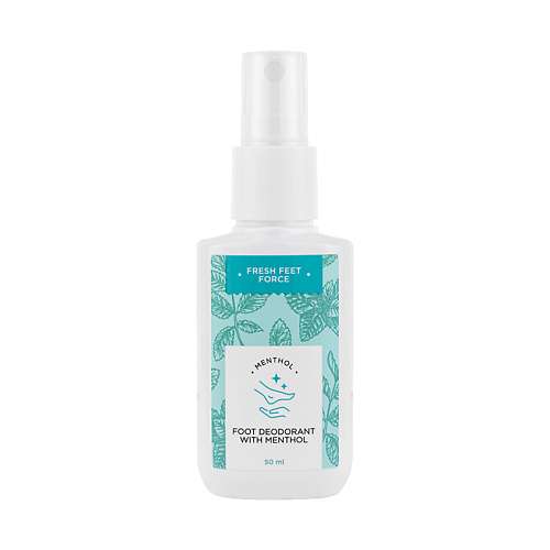 ЛЭТУАЛЬ Дезодорант для ног с ментолом Fresh Feet Force