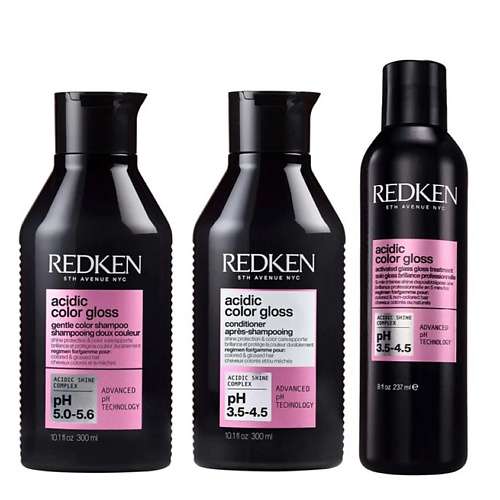 REDKEN Набор для окрашенных волос Acidic Color Gloss Bundle Treatment