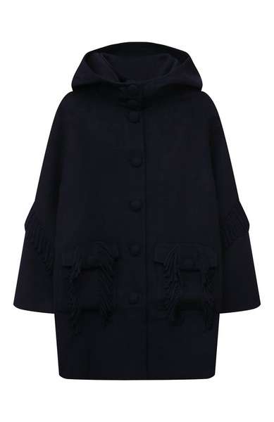 Детское: Пальто из шерсти и вискозы Ermanno Scervino