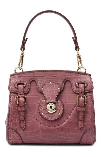 Сумка Ricky 18 из кожи крокодила Ralph Lauren