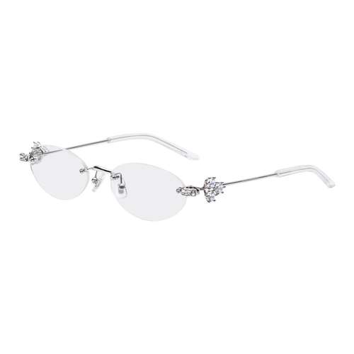 GENTLE MONSTER Оправа для очков Oval Unisex Silver