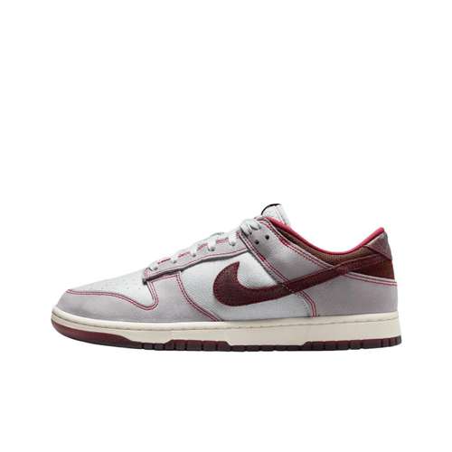 Nike Dunk Low Топ Скейтборд Обувь Мужская Серый Красный