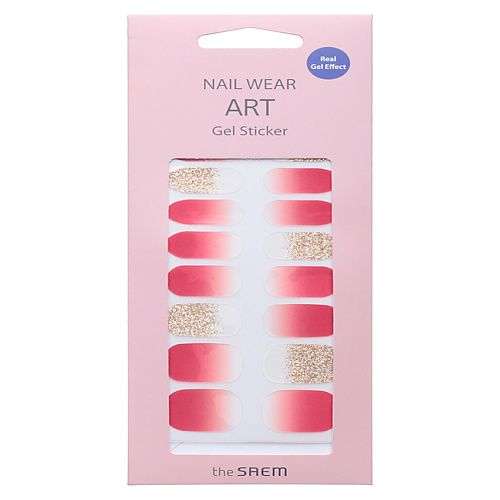 THE SAEM Наклейки для ногтей Nail Wear Art Gel Sticker