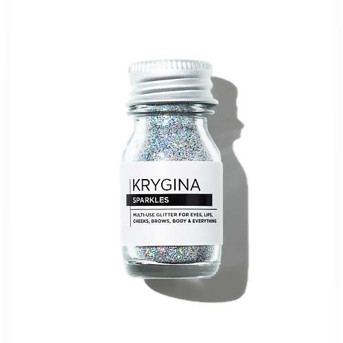 KRYGINA COSMETICS Глиттер для лица и глаз, блёстки для макияжа Sparkles
