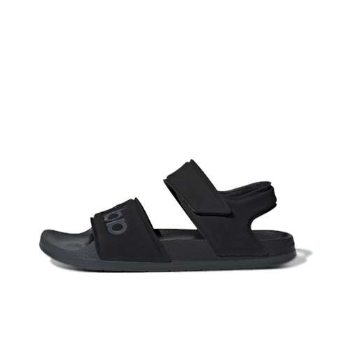 Сандалии adidas Adilette полиэстер на молнии пляжные унисекс черные