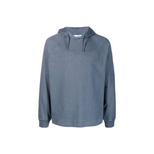 STONE ISLAND Синий Мужской Свитшот