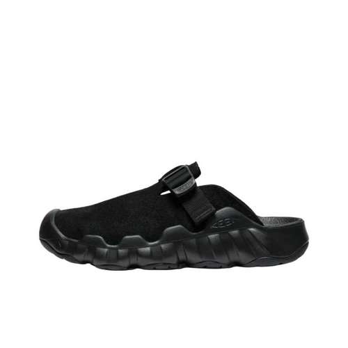 KEEN Hyperport Clog Leather Домашние тапочки Мужские Черные