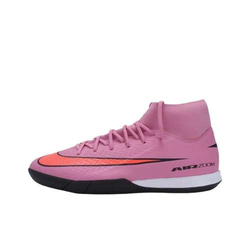 Nike Mercurial Superfly 10 Устойчивые к истиранию Дышащие Футбольные бутсы Унисекс Розовые
