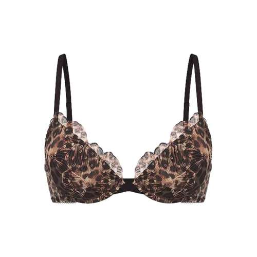 Victoria's Secret Классический Леопардовый принт Женские Бюстгальтеры