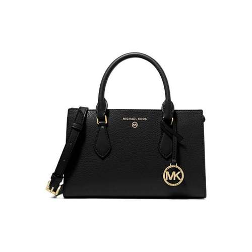 MICHAEL KORS Valerie Личи Крупнозернистая текстура Кожа Галечная Кожа Сумка Маленькая Женская Черная