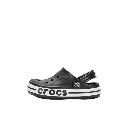 Crocs Детские домашние тапочки для детей черные