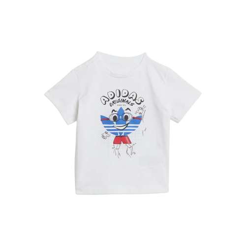 Adidas Originals T-Shirt Белая для Младенцев и Малышей
