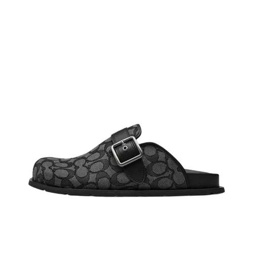 COACH Домашние тапочки Мужские Черные