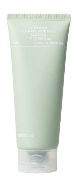 Celimax Ji Woo Gae Cica BHA Acne Cleansing Foam