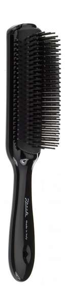 Janeke Narrow Rectangular Family Hair Brush Professional Black