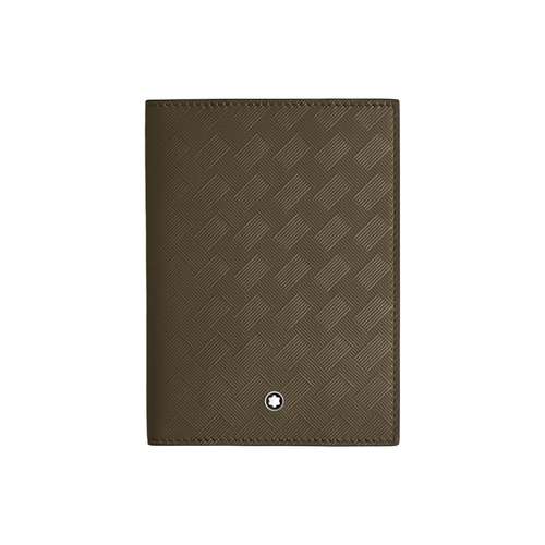 MONTBLANC Корова Кожа Держатель для Паспорта Унисекс Хаки
