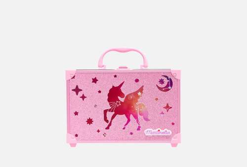 детский набор для макияжа лица | Martinelia | Unicorn Travel Case