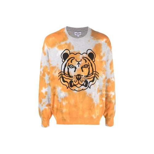 KENZO Orange Men's Knitwear KENZO Апельсин Мужской Трикотаж