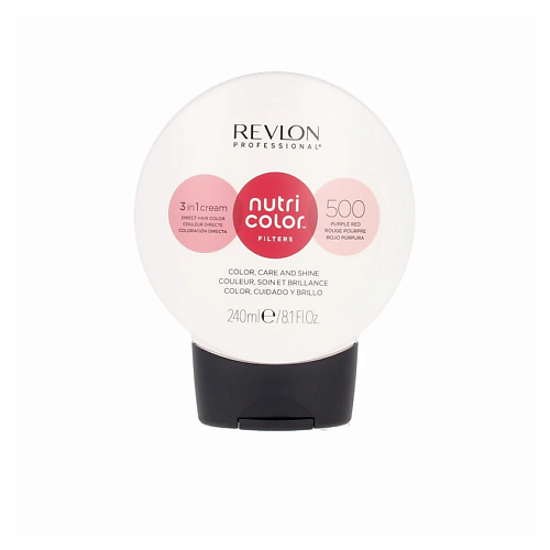 REVLON Оттеночная маска для волос Professional Nutri Color Filters 3 in 1 Cream