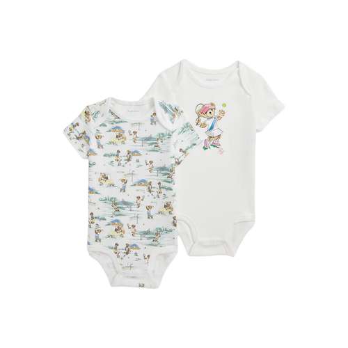 Polo Ralph Lauren Crawlers 2 шт для младенцев и малышей