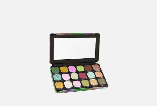 Палетка теней для век | MakeUp Revolution | Forever Flawless Astro novo green