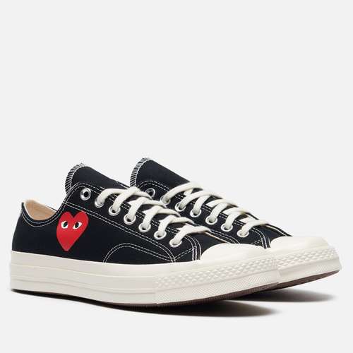 Кеды Comme des Garcons Play x Comme des Garcons Play Chuck 70 Single Heart Low