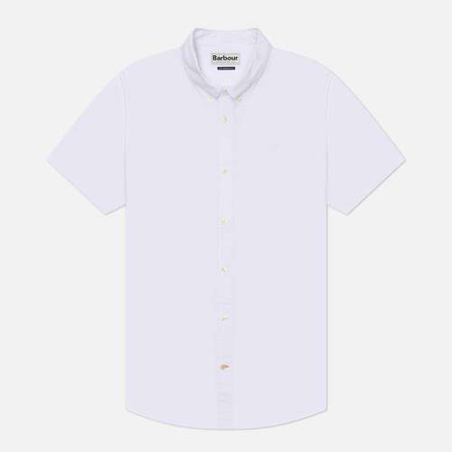 Мужская рубашка Barbour Crest Poplin Tailored Short Sleeved