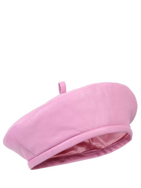 Берет кожаный, COCOSHNICK, Beret Leather