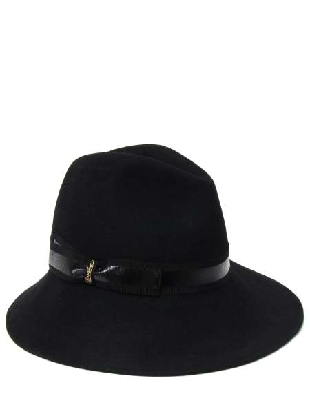 Шляпа из шерсти, BORSALINO, 0372/8072 Черный